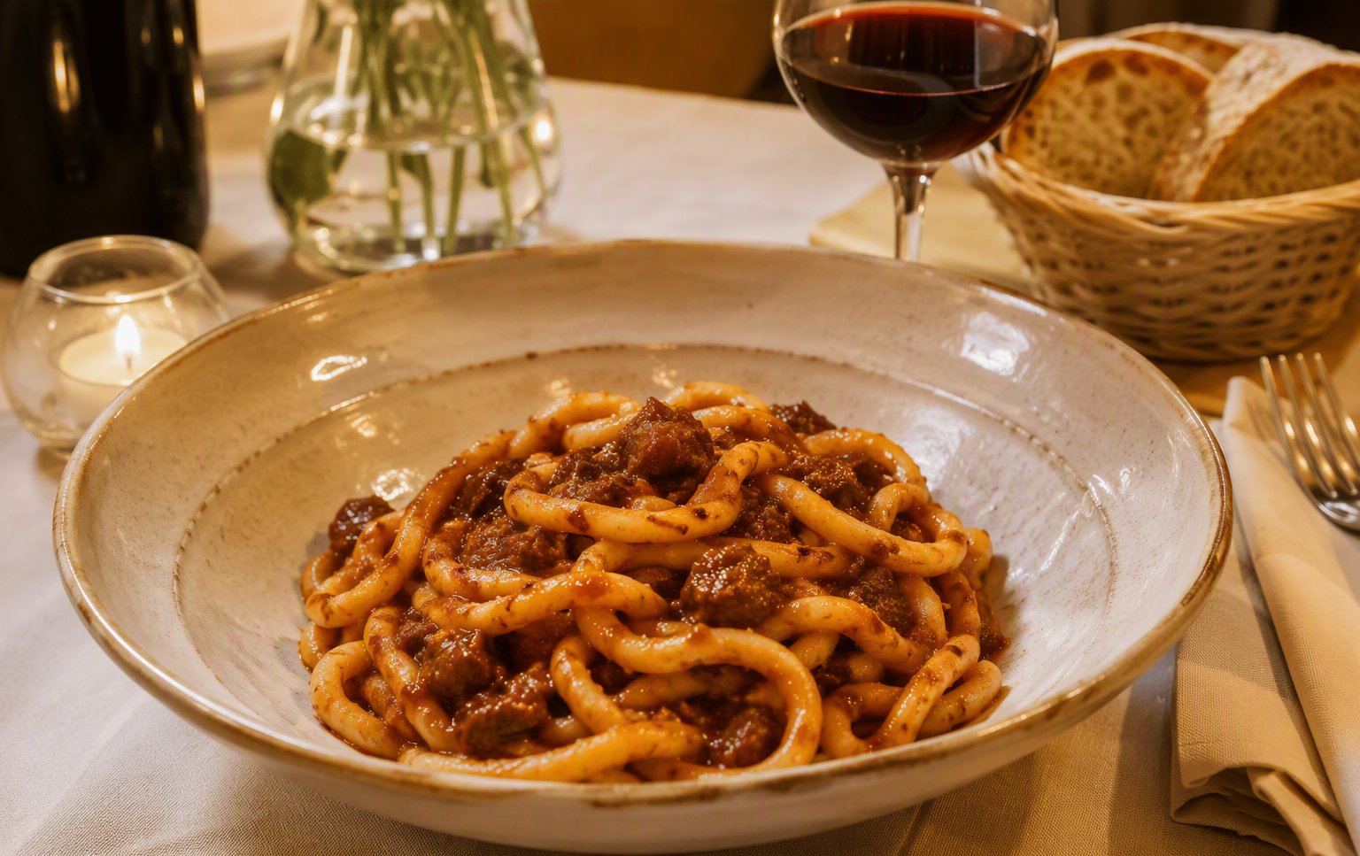 Pici al cinghiale